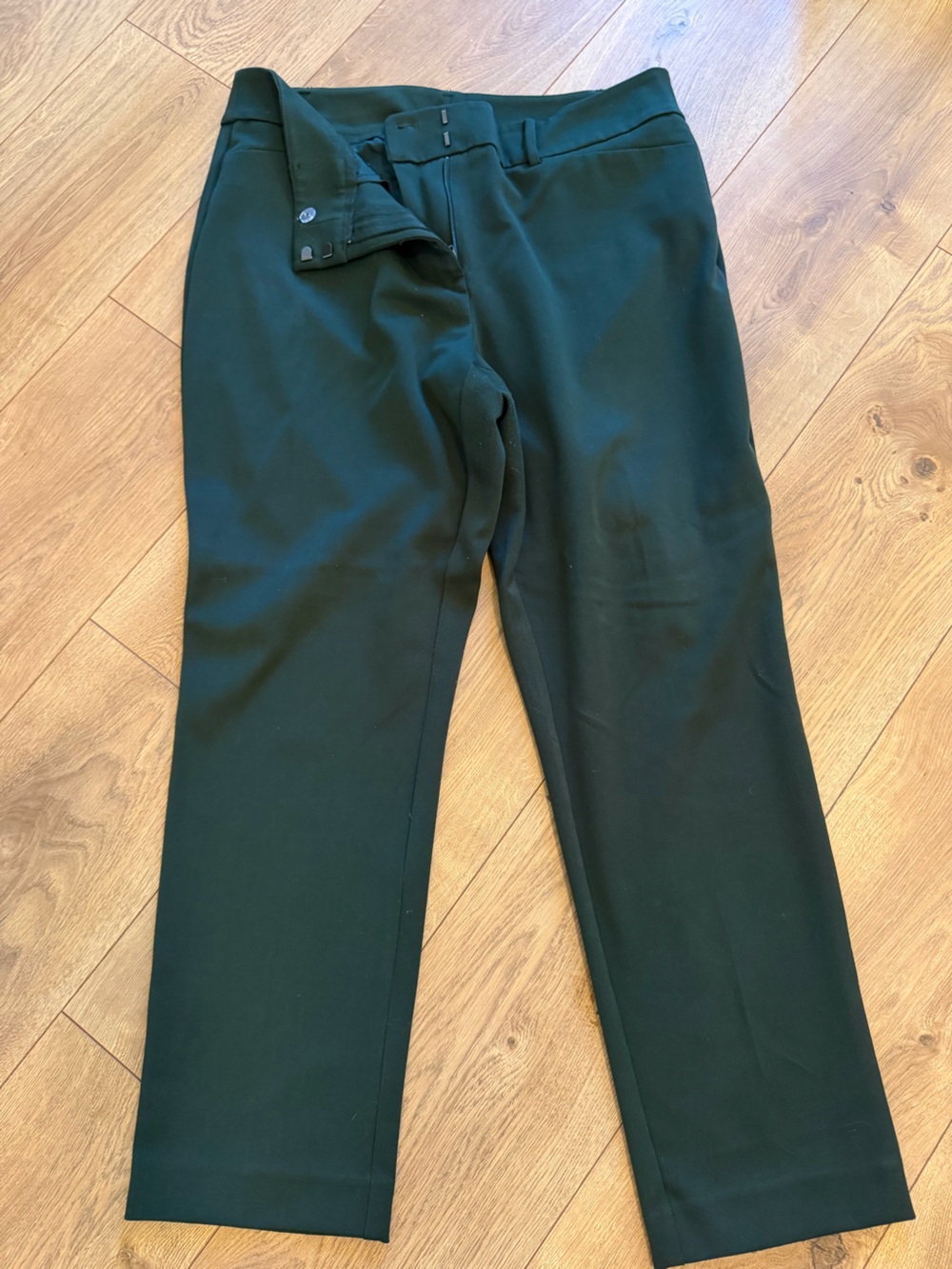 Ann Taylor Factory Petite Forest Green Pants